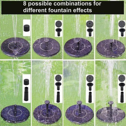 BowLift | Solar Bionic Fountain for Gardens Birth Bath for Floor / Ground