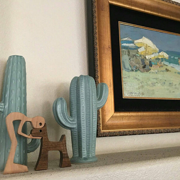 Kalsten | Pet Lover - Wood Sculpture Table Ornaments