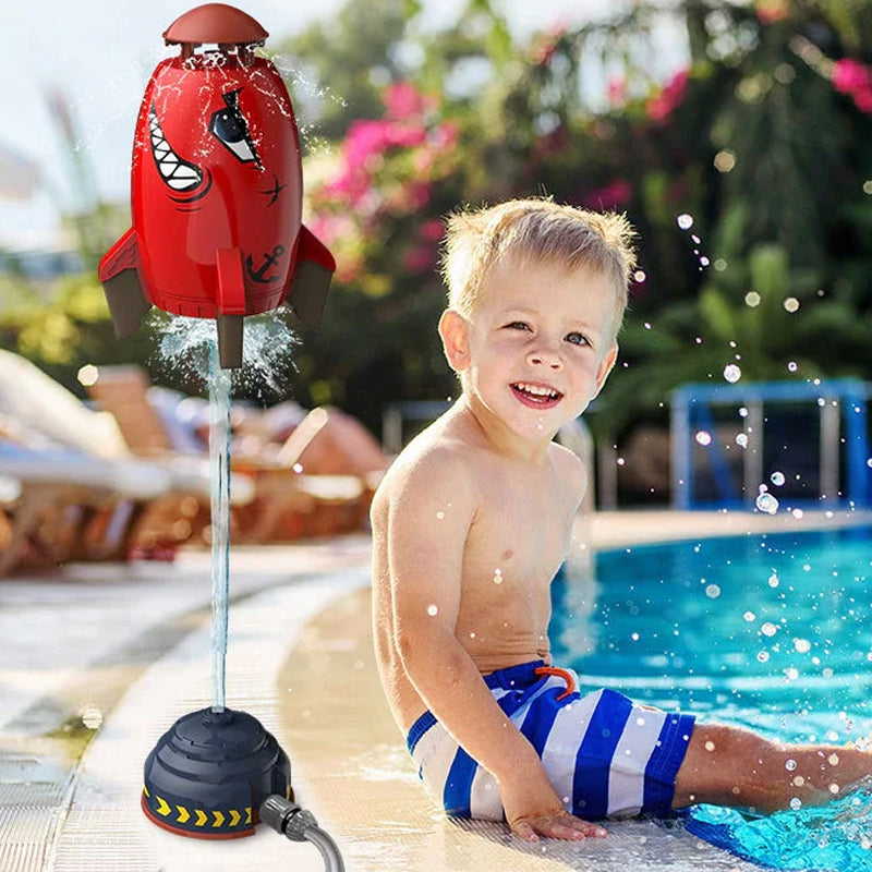 Summer Toy Rocket Sprinkler for Outdoors | Kalsten