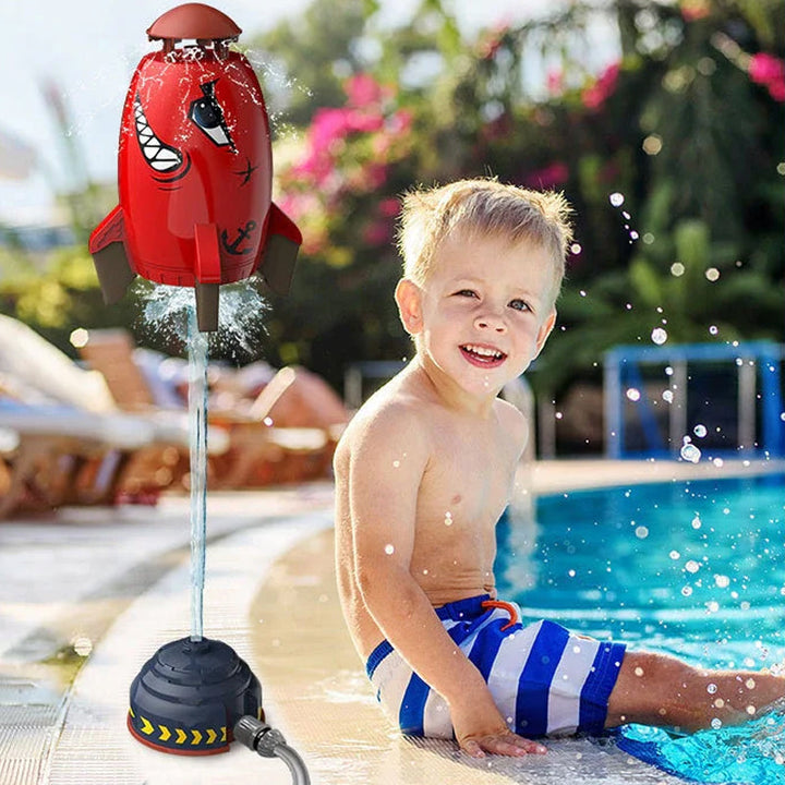 Summer Toy Rocket Sprinkler for Outdoors | Kalsten