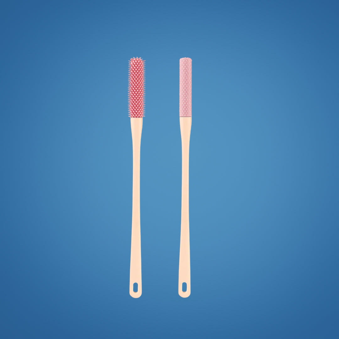 Deep cleaning of dirt and dead skin – Soft silicone bristles – Sensitive feet and daily hygiene Karnz