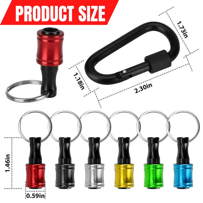 1/4" Hex screwdriver head holder hiking buckle | Kalsten