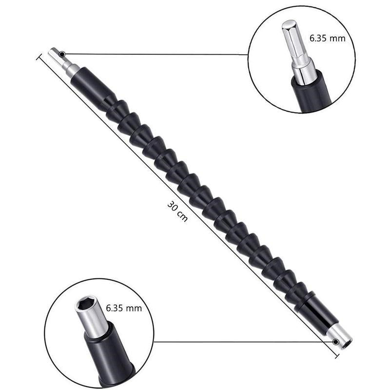 Flexible Drill Bit Extension Soft Shaft Screwdriver | Kalsten
