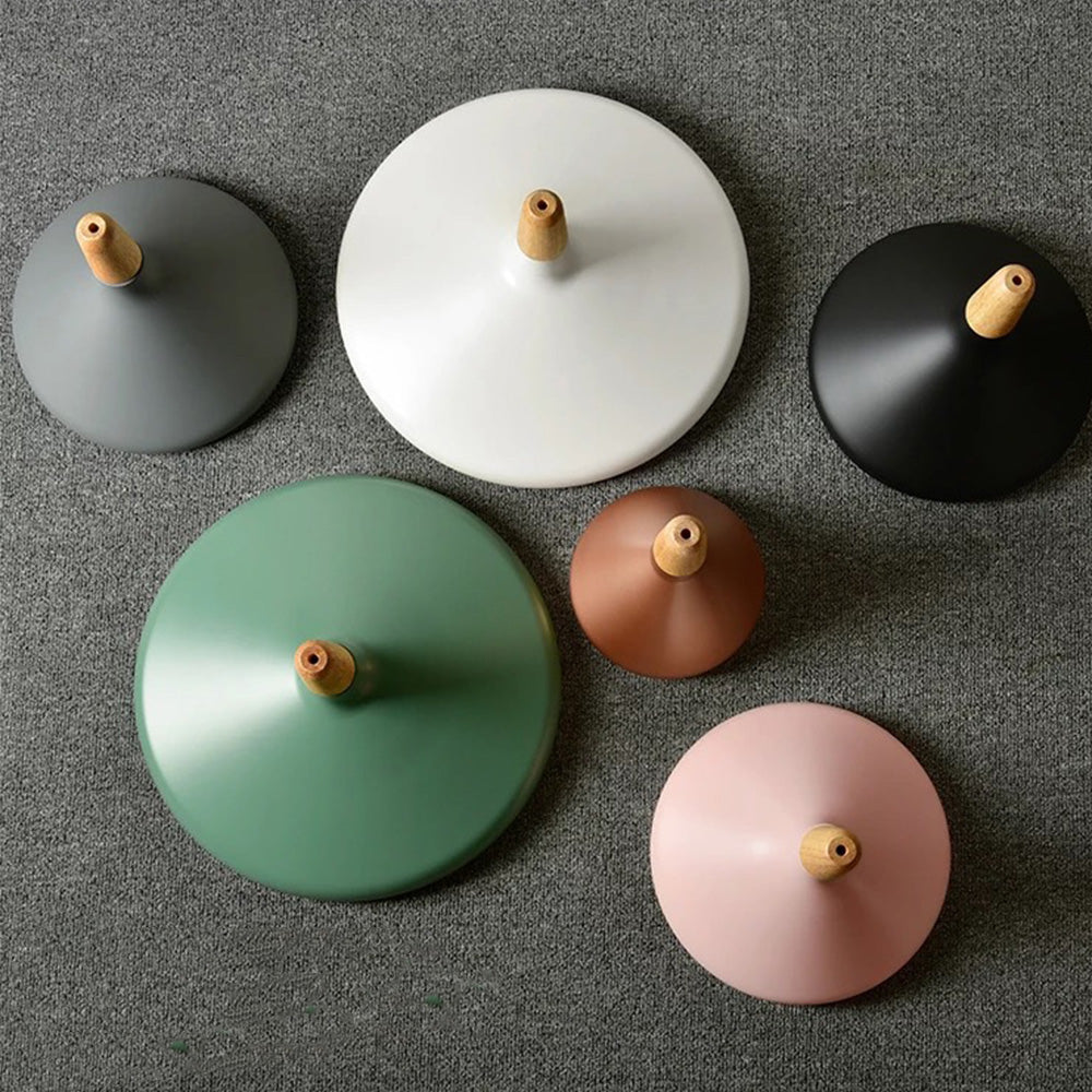 Contemporary Conical Colorful Metal Pendant Lamp | Kalsten
