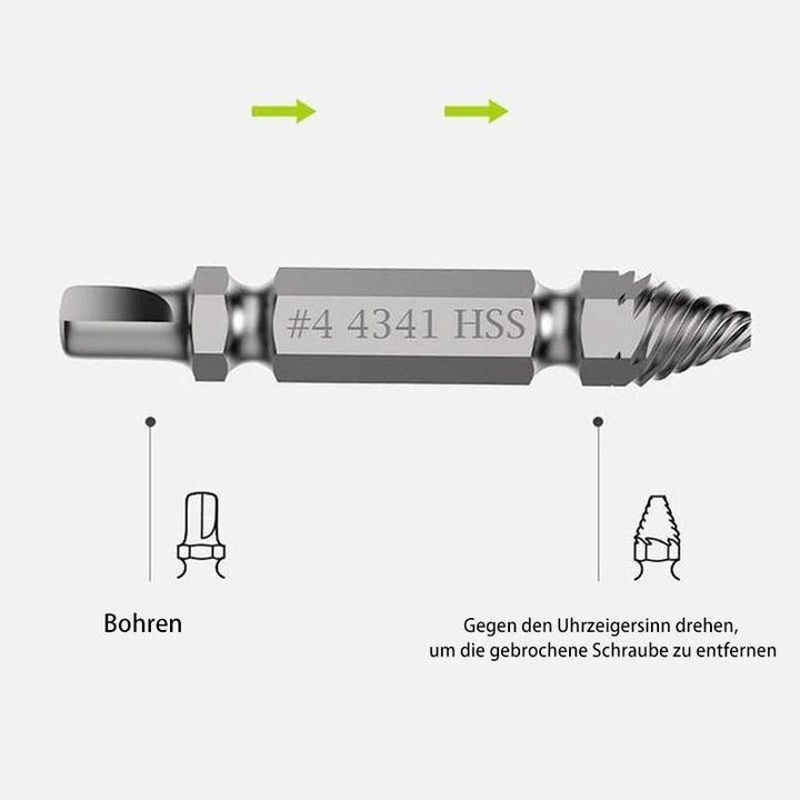 Double head screw extractor | Kalsten