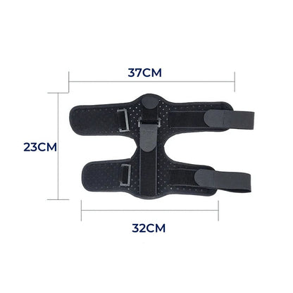 StrideGuard Drop Foot Brace Support | Foot and Ankle Support - Lifts Forefoot - Improves Gait - Reduces Falls - Relieves Pain for Mobility Aid Skanto
