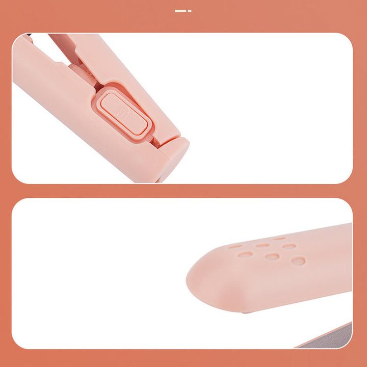 Kalsten | HairFlex – Mini 2-in-1 curl and straightening iron with ceramic coating