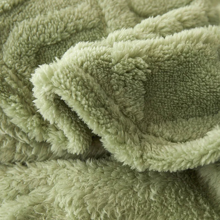 Kalsten | Luxury Faux Lambswool Polyester Blanket for Bedroom
