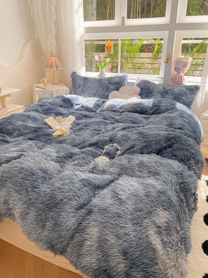 FluffCandy - Luxury Long-Haired Duvet Cover for Winter Warmth Kalsten