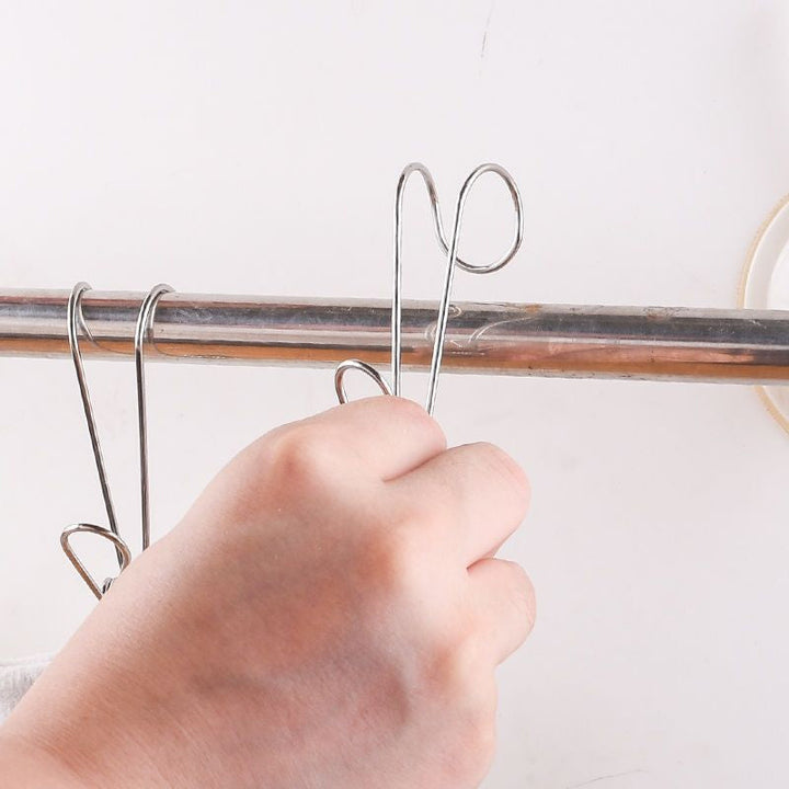Stainless steel heel wire clip (10 pieces) | Kalsten