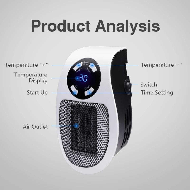 Portable electric heater - Always a warm temperature everywhere | Kalsten