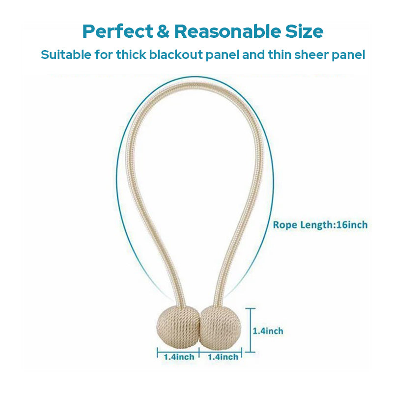 Kalsten | Magnetic Curtain Buckle Curtain Strap