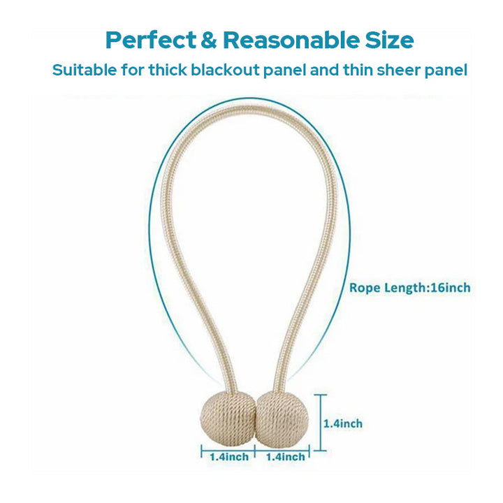 Kalsten | Magnetic Curtain Buckle Curtain Strap
