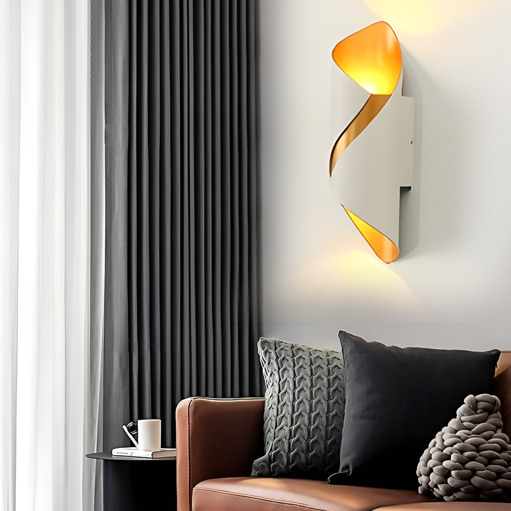 Outdoor LED Up and Down Light Waterproof Modern Wall Sconce Lighting | Kalsten