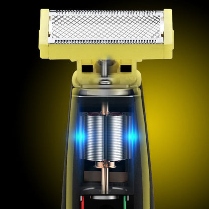 Full-body wet and dry shaver