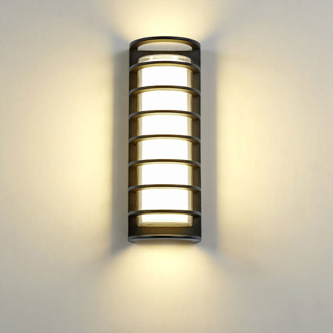 Modern Outdoor Column Waterproof LED Garden Wall Sconce Lamp | Kalsten
