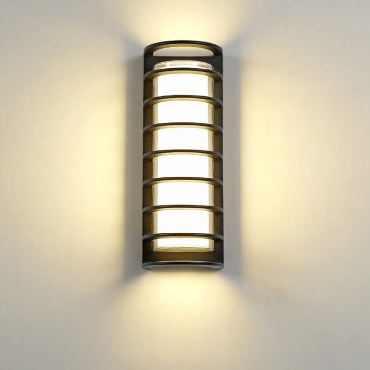 Modern Outdoor Column Waterproof LED Garden Wall Sconce Lamp | Kalsten