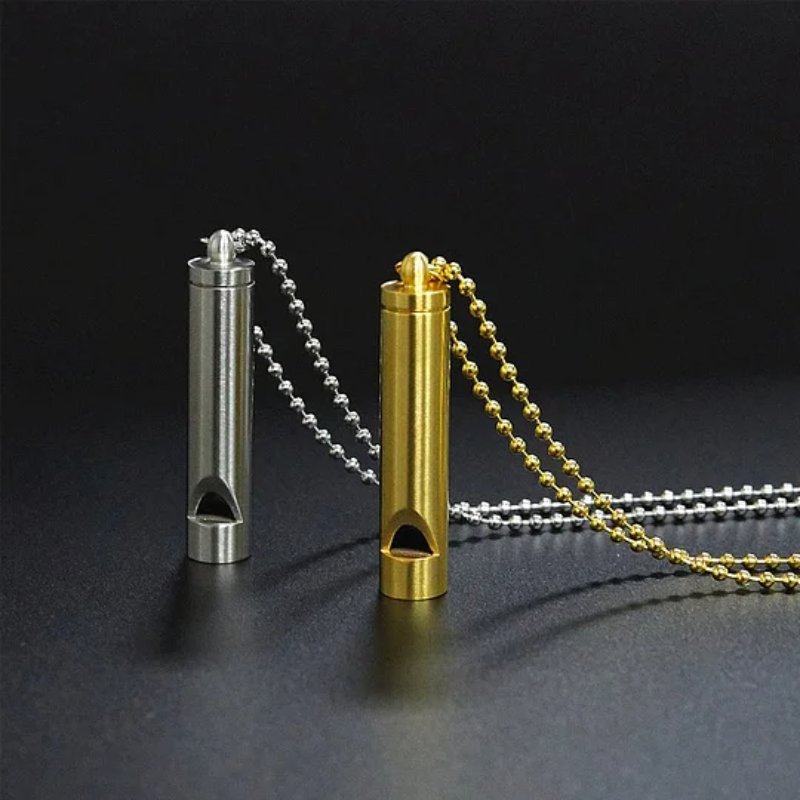 Kalsten | Breathing Exercise Necklace | Stainless Steel | Smoking & Vaping Alternative for Anxiety Relief