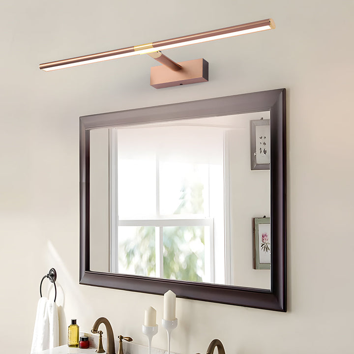 Retractable LED Bathroom Vanity Light with Adjustable Rod and Matte Finish | Kalsten