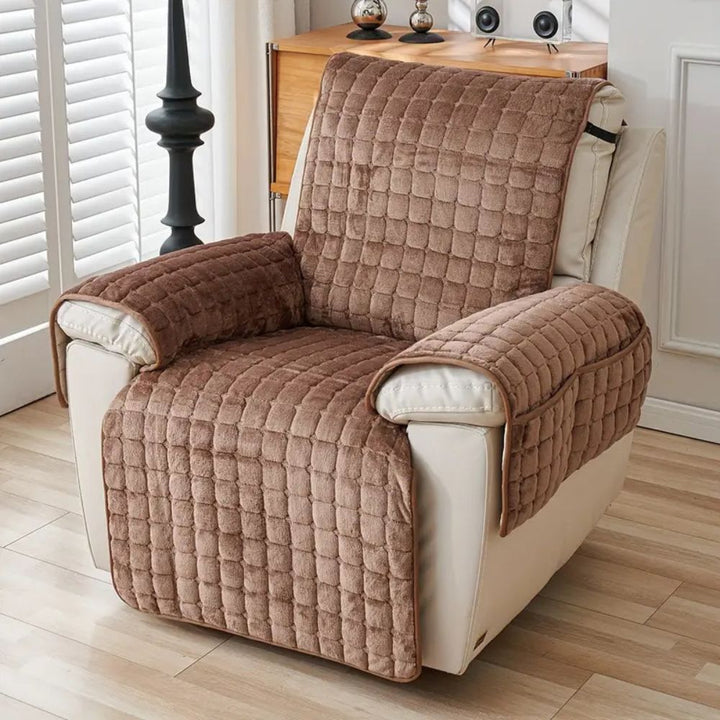 Kalsten | Snug Grid Recliner Cover