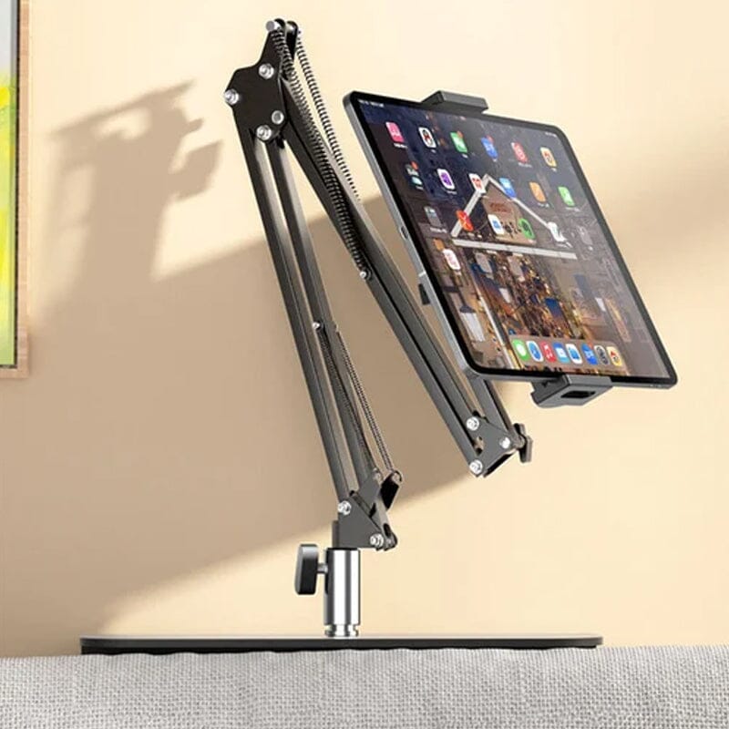 Hidden, extendable table tablet and phone holder | Kalsten