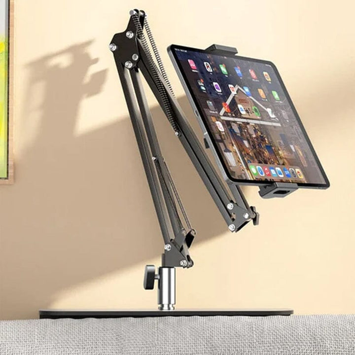 Hidden, extendable table tablet and phone holder | Kalsten