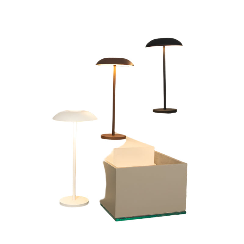 Orbella cordless LED table lamp with touch control – Elegant round modern design | Kalsten