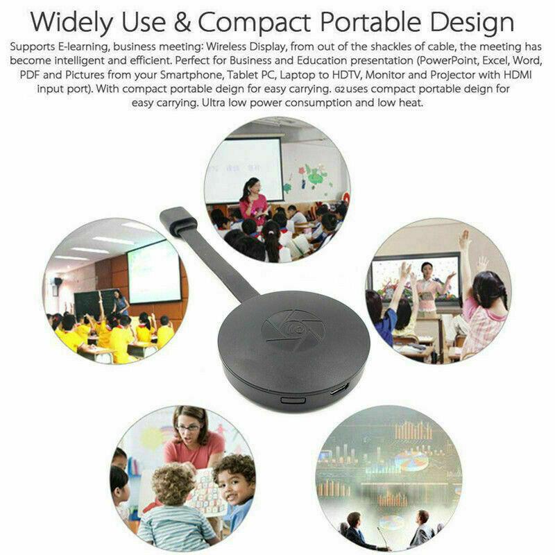 Portable Wireless HDMI 1080P Screen Receiver