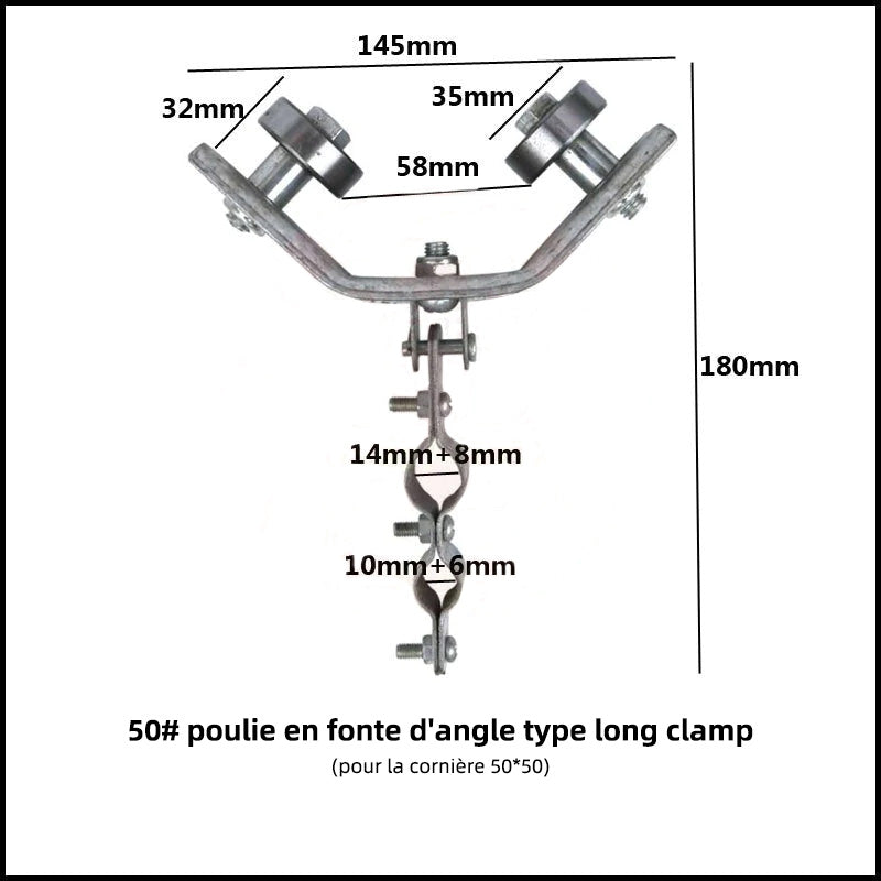 Angle Iron Pulley | Kalsten