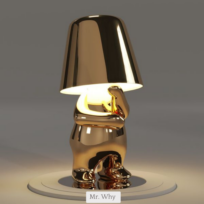 5 Brothers Wireless Table Lamp – Rechargeable LED Designer Lamp with Dimmable Light (Warm White) | Kalsten
