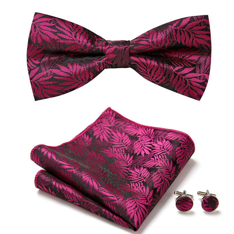 Three-piece set with stylish bow ties Kalsten