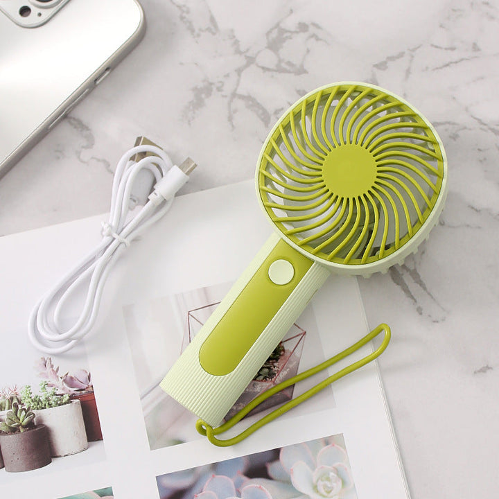Mini Handheld USB Rechargeable Fan - 3-Speed Portable Air Cooler | Kalsten