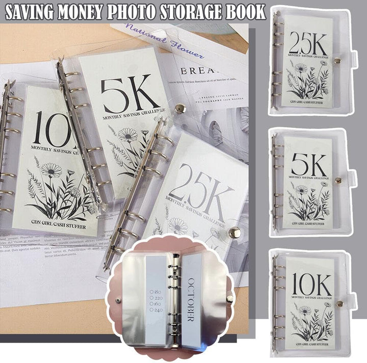 Kalsten | 12-Month Envelopes Money-Saving Challenges Binder