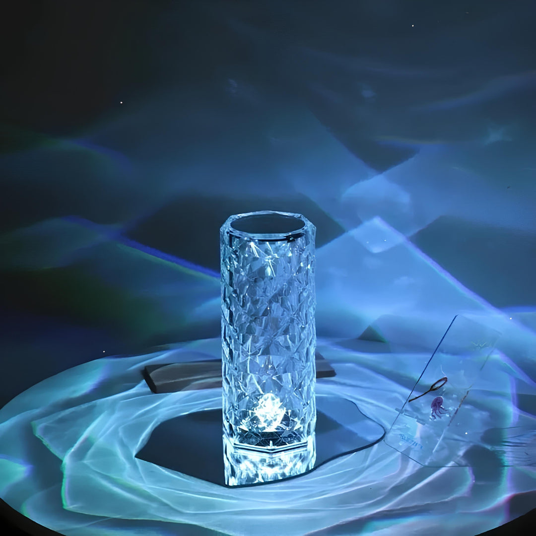 Crystal Table Lamp with Touch Control - Aurora | Kalsten