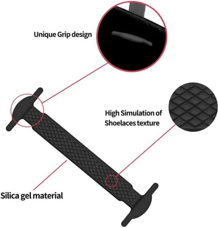 Kalsten | Elastic Silicone No-Tie Shoelaces