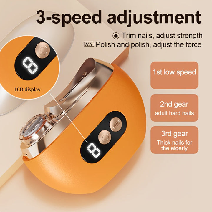 Electric nail clipper with file | Kalsten