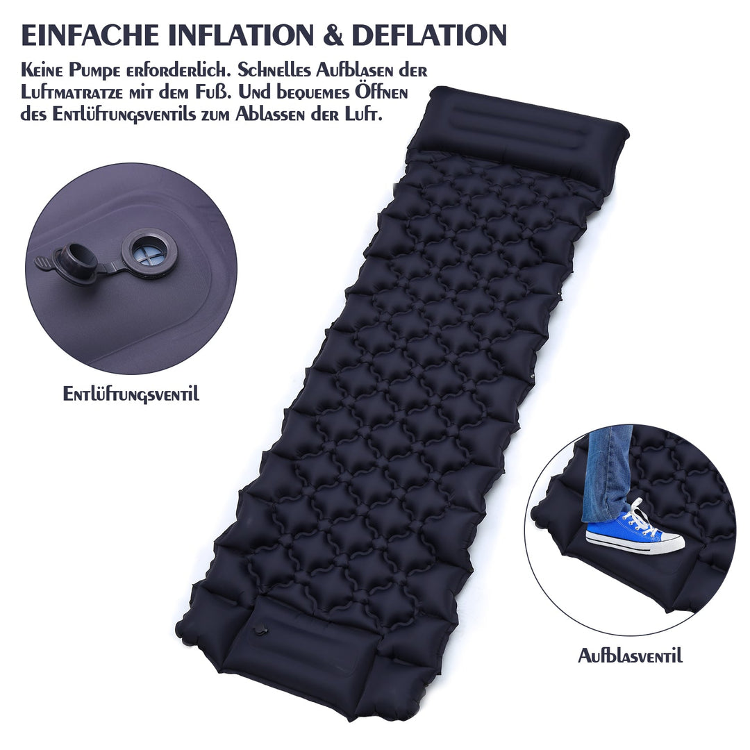 Sleeping mat camping mat foot pump | Kalsten