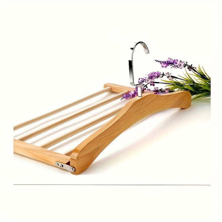 Wood Pants Hanger Multi-Layer 2 Piece Set | Kalsten
