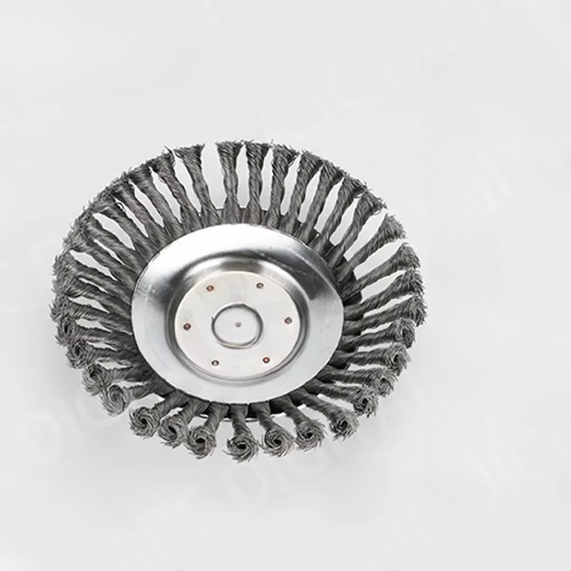 Kalsten | Heavy-Duty 6 and 8 Inch Steel Wire Rotary Brush Cutter Head for String Trimmers