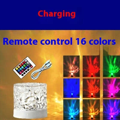 Bedroom Audio Water Ripple Ambience High-grade Starry Sky Projection Night Light | Kalsten