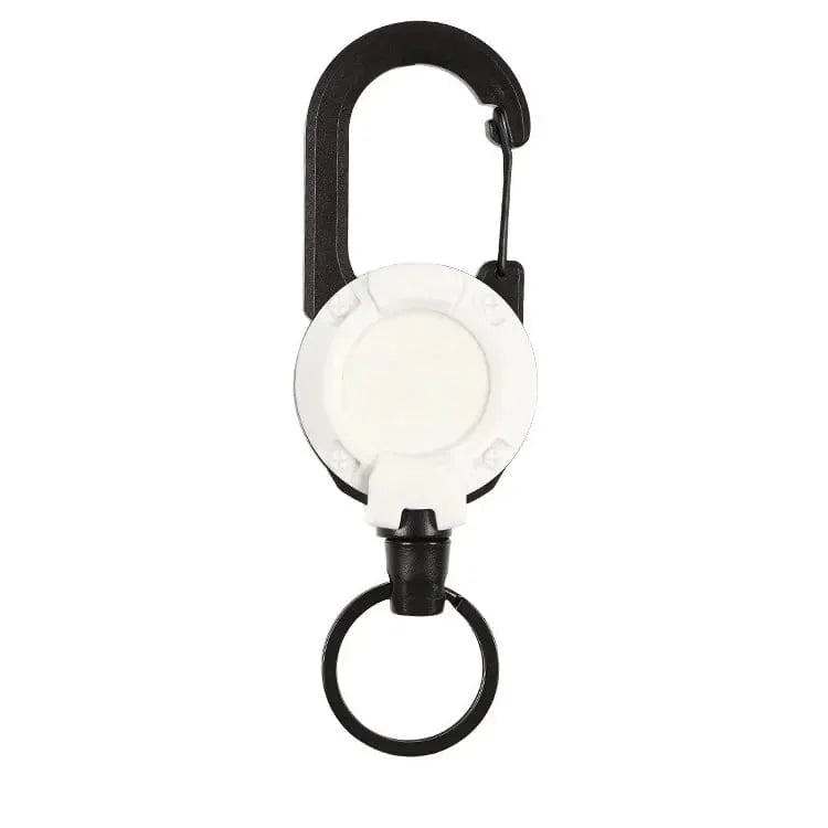 Kalsten | Heavy-Duty Tactical Retractable Keychain – Multi-Use Outdoor Carabiner Tool