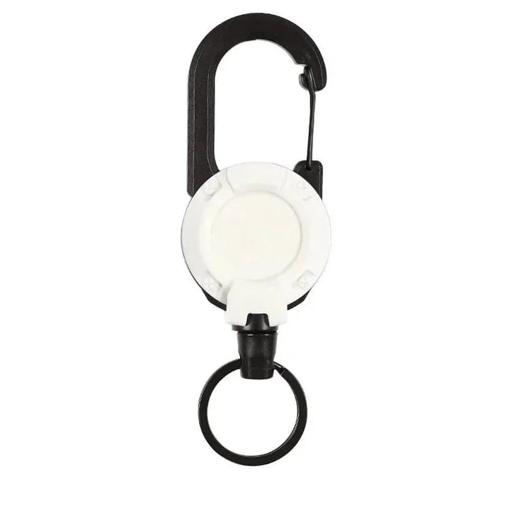 Kalsten | Heavy-Duty Tactical Retractable Keychain – Multi-Use Outdoor Carabiner Tool