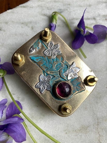 Kalsten | Mini Flower Press | Compact Botanical Keepsake Maker | Portable Craft Tool