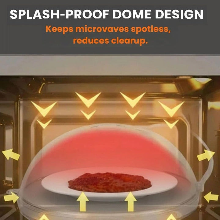 Mess-Free Microwave Splatter Cover Kalsten