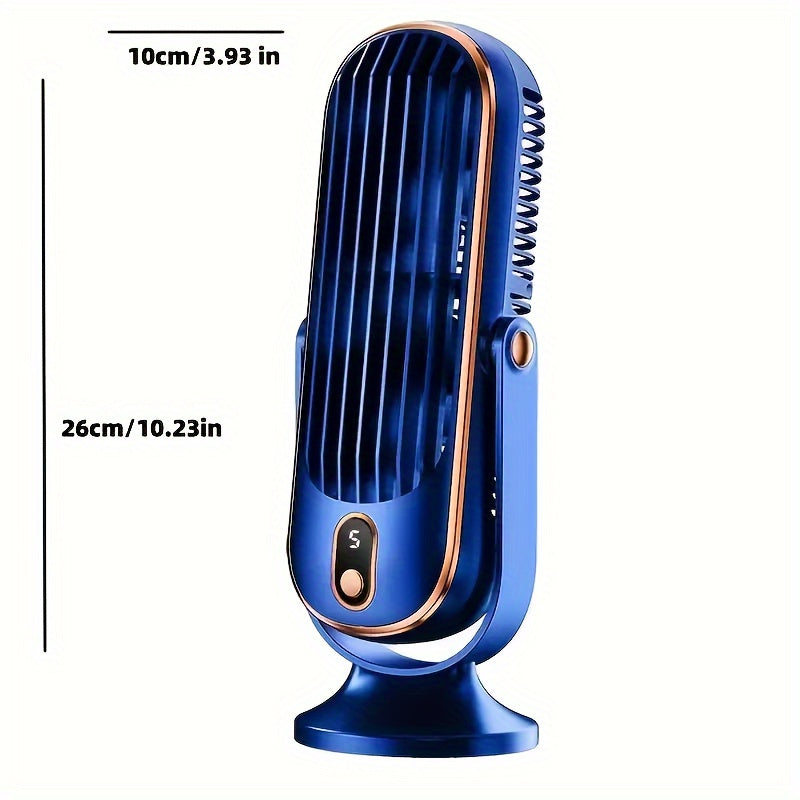 Portable Air Conditioner Fan - Large Battery, Dual Motor, 5-Speed Air Cooler with 720° Surround Air Blower - Ideal for Office, Camping, Outdoor RV, USB Fan - Great Gift for Thanksgiving, Halloween, Christmas | Kalsten