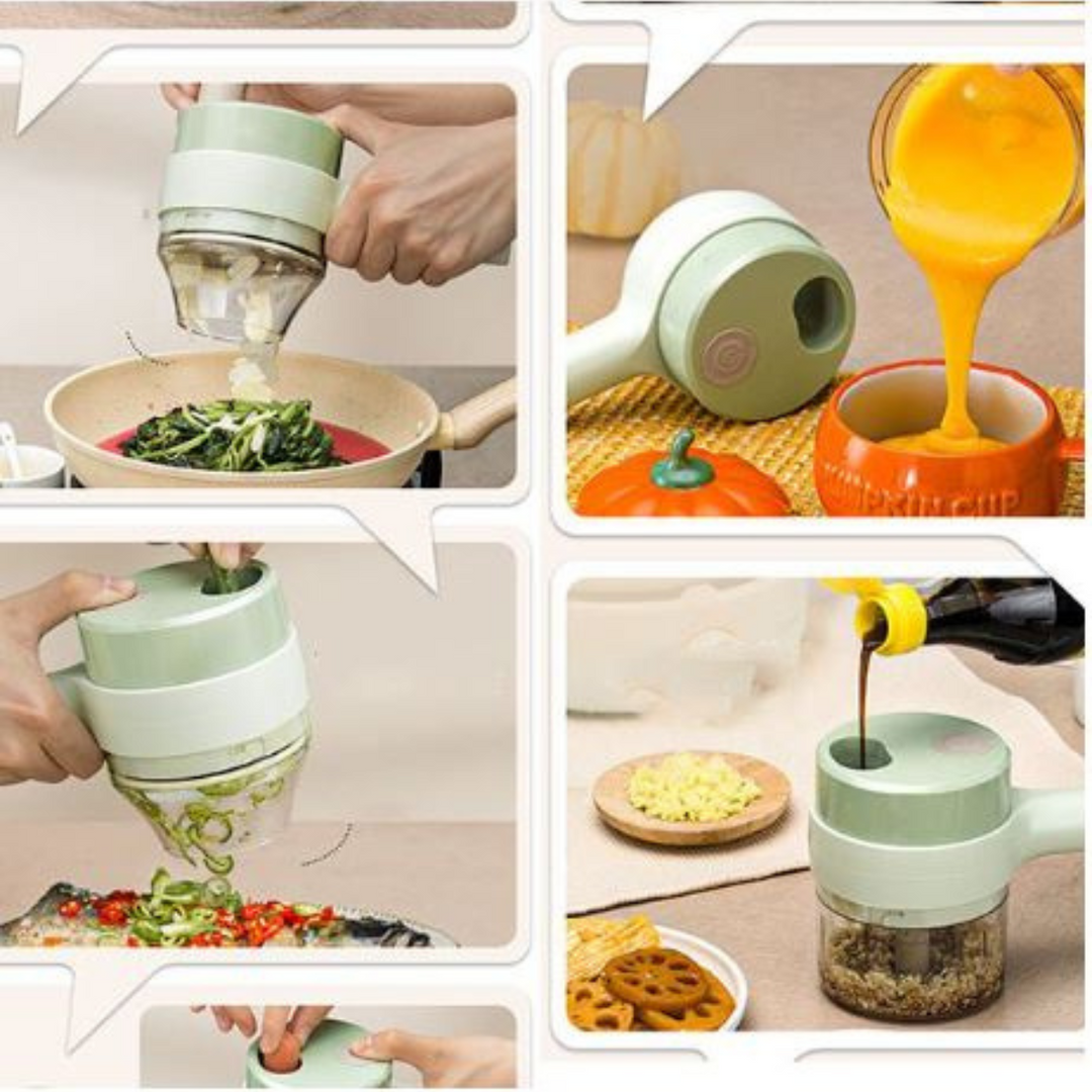 4-in-1 Turbo Kitchen Rocket — Revolutionize your kitchen and enjoy lightning-fast freedom from chopping stress! | Kalsten
