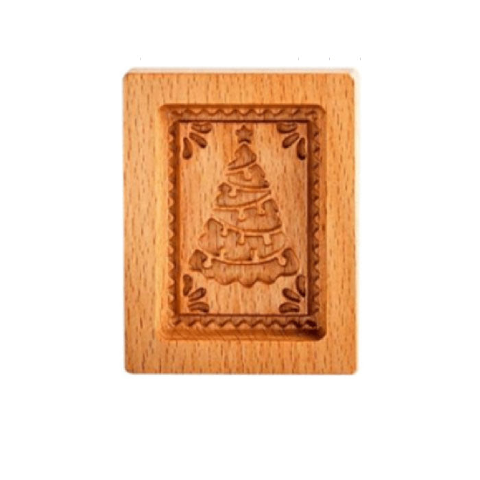 Kalsten | Wooden Cookie Mold Set | Engraved Pastry Stamps | Gingerbread & Biscuit Press