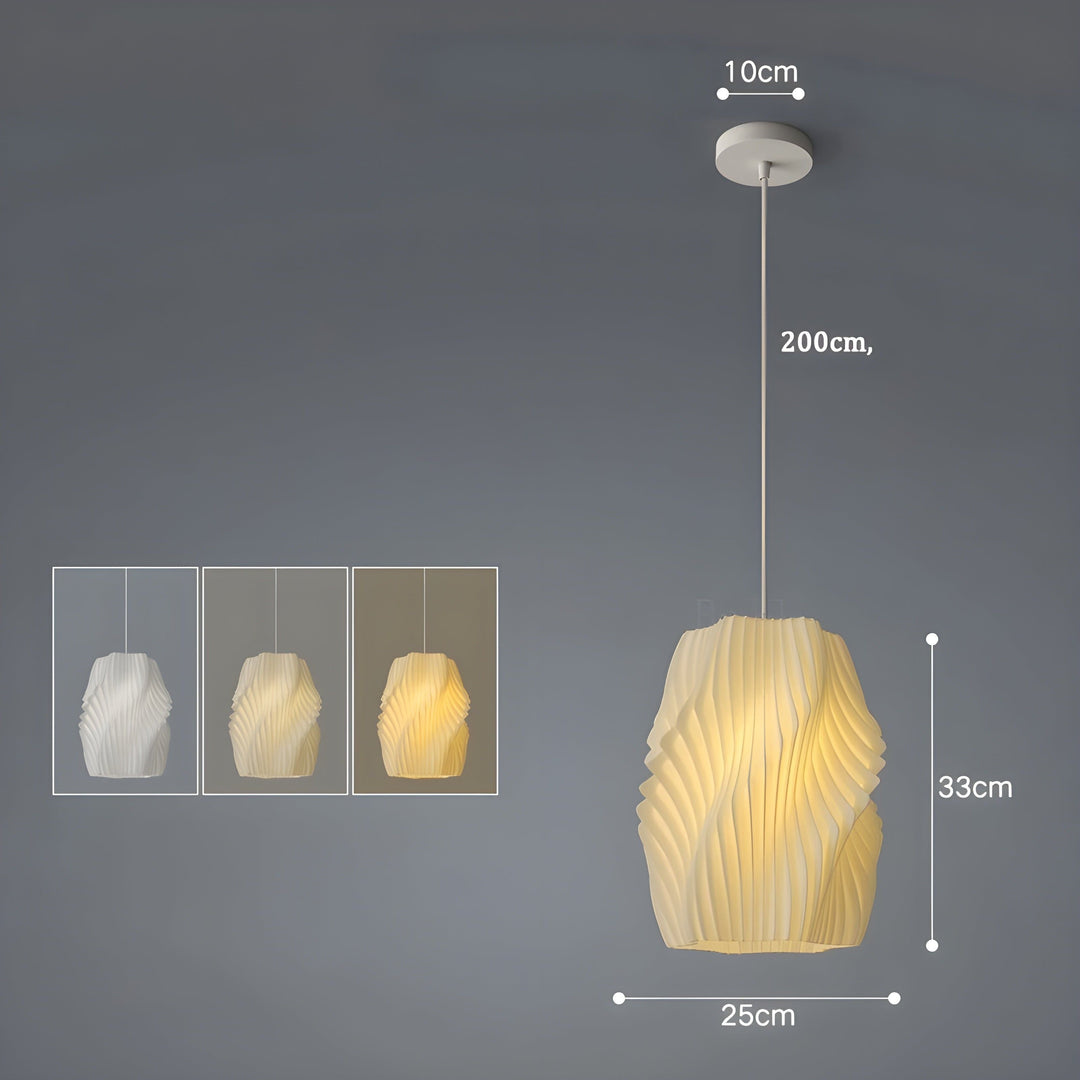 FloraBloom Light - Nordic 3D-printed flower as pendant lamp | Kalsten