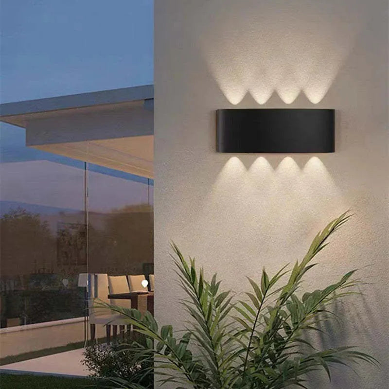 Modern White Waterproof LED Wall Lamp Kalsten
