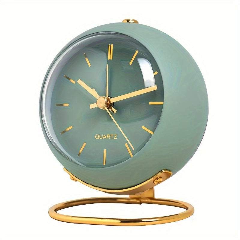 Silent Vintage Analog Alarm Clock